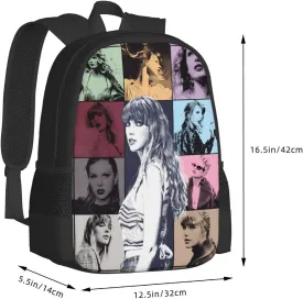 3pcs backpack Music bag Rock Laptop For Back pack Laptop Bag Outdoor Sports Pockets For Travel