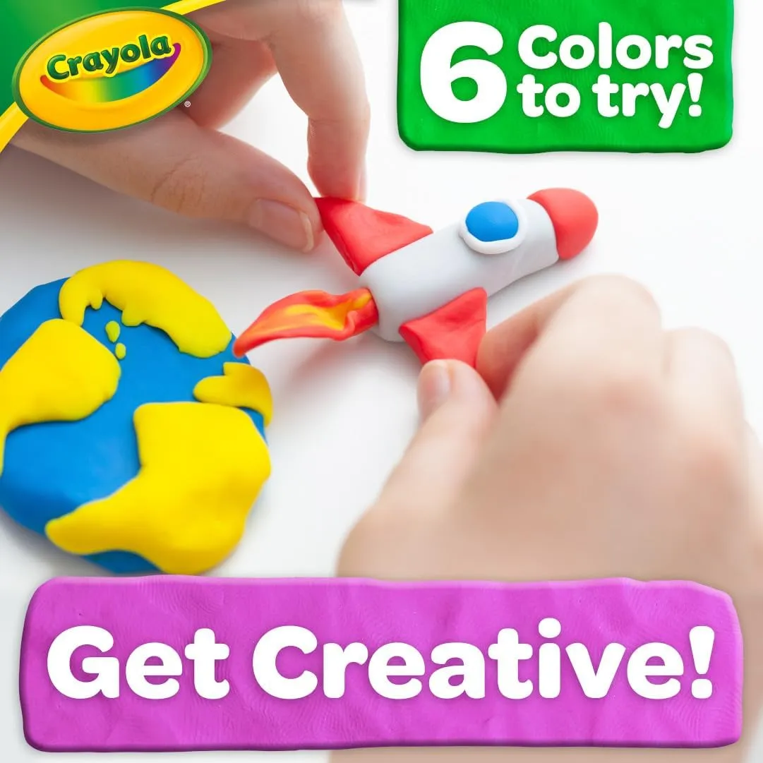 Crayola Orange Dough, 3 lb. Resealable Bucket, Toys for Kids, Gift