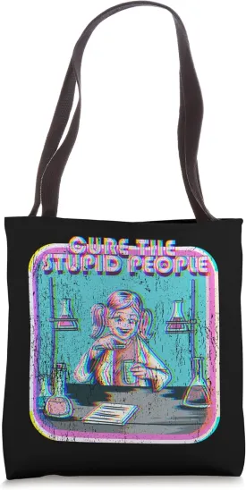Doctor Funny Cure Vintage Retro Tote Bag