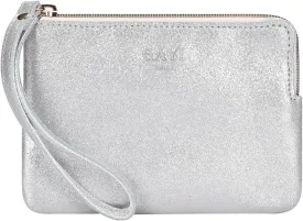Genuine Leather 4.5 x 6.5 Wristlet Purse for Women, Evening Wristlet Pouch Clutch Bag