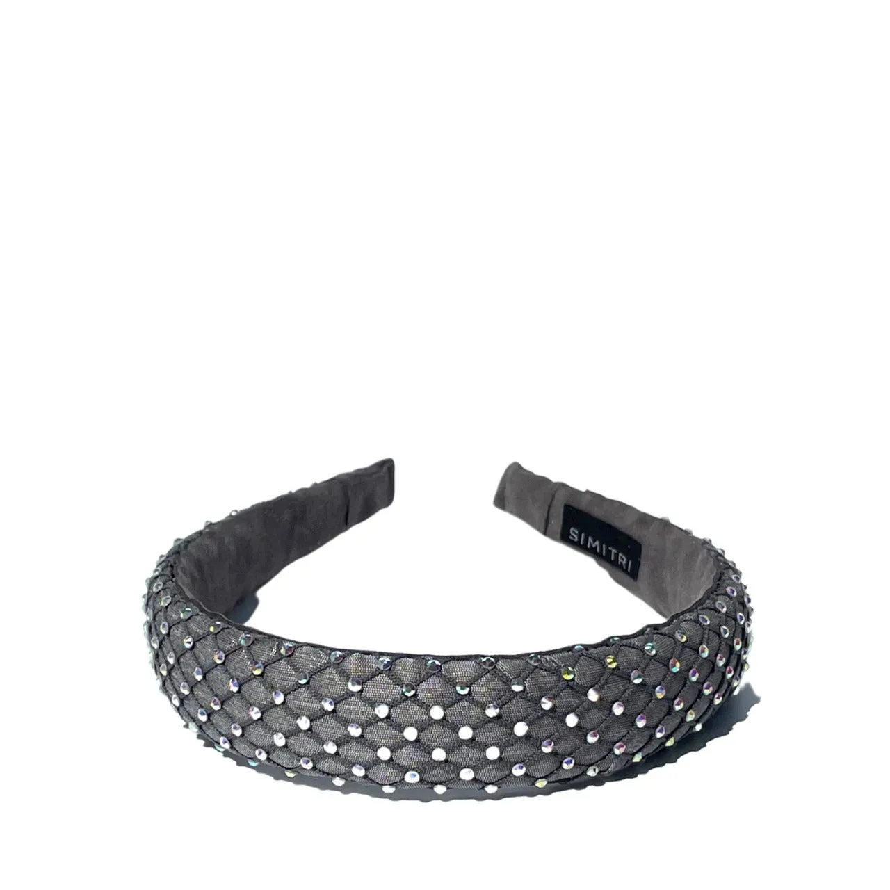 Gray Fishnet Headband