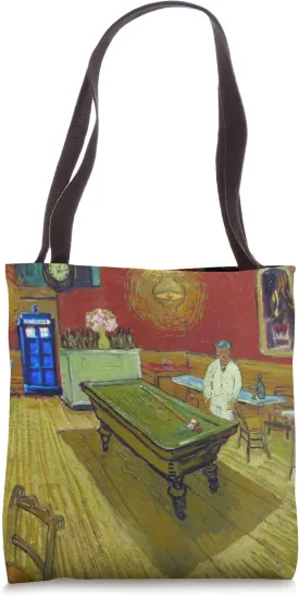 The Night Cafe Doctor Visit Tote Bag